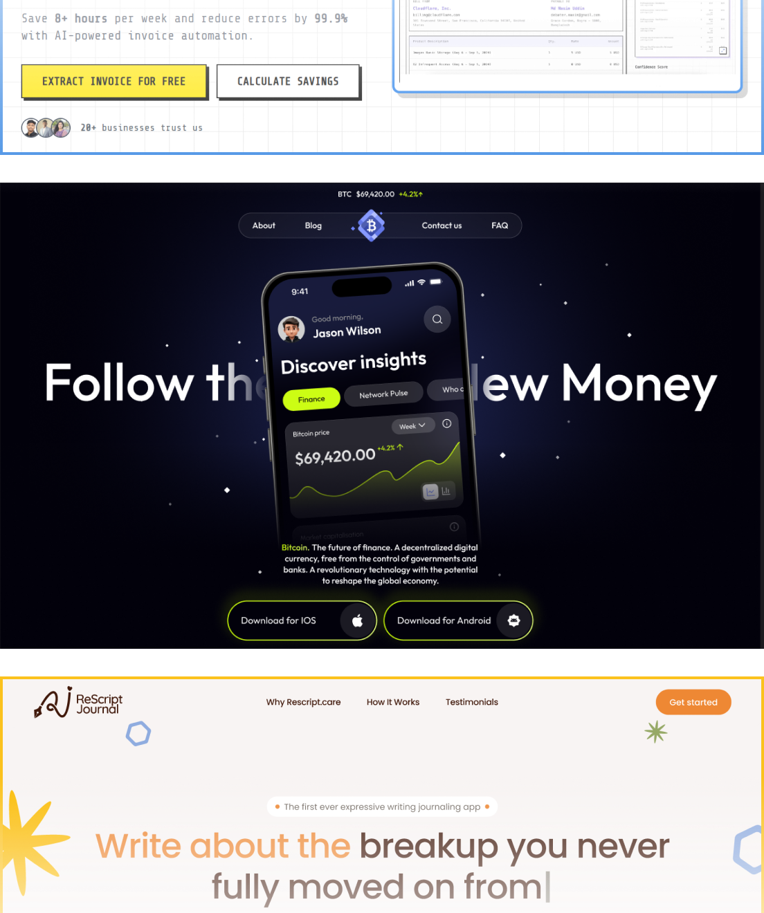 Digital ecosystem portfolio